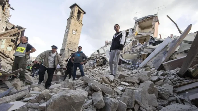Terremoto de 6,2 en Calabria, Italia.