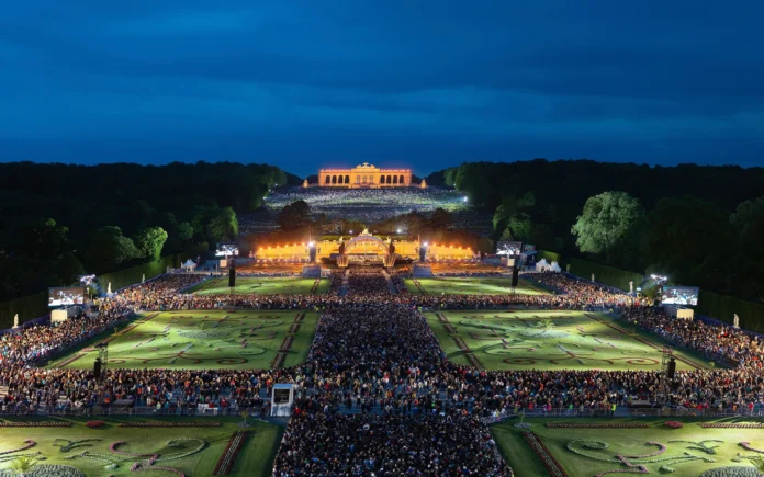Concierto de Verano en Schönbrunn, Viena.