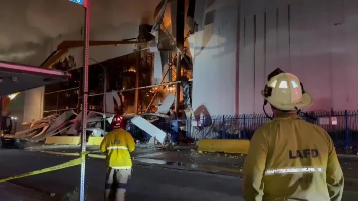 Estado de emergencia por incendio en Los Ángeles