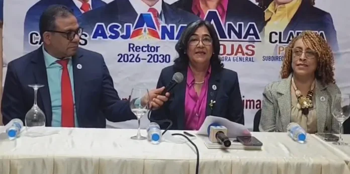 Ana Rojas presenta su plan para UASD