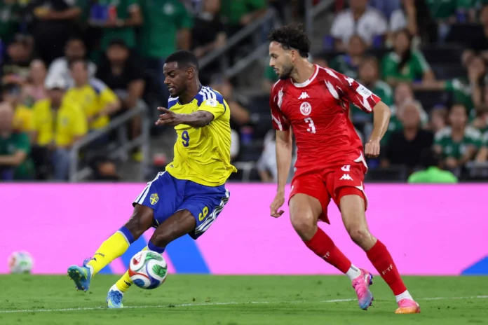 Suecia vence a Túnez 5-1 en Mundial