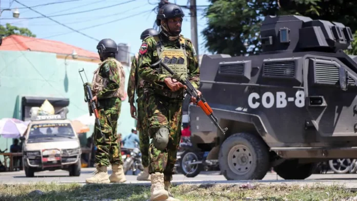 Secuestro del inspector general de policía en Haití.