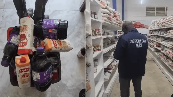 Decomiso de productos vencidos en Haití.