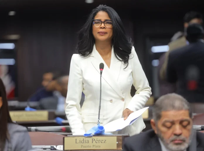 Diputada Lidia Pérez defiende libertad de expresión.