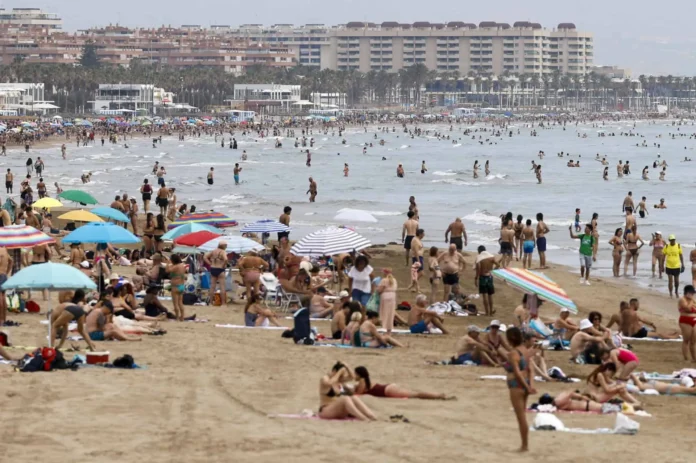 Alerta por calor extremo en España.
