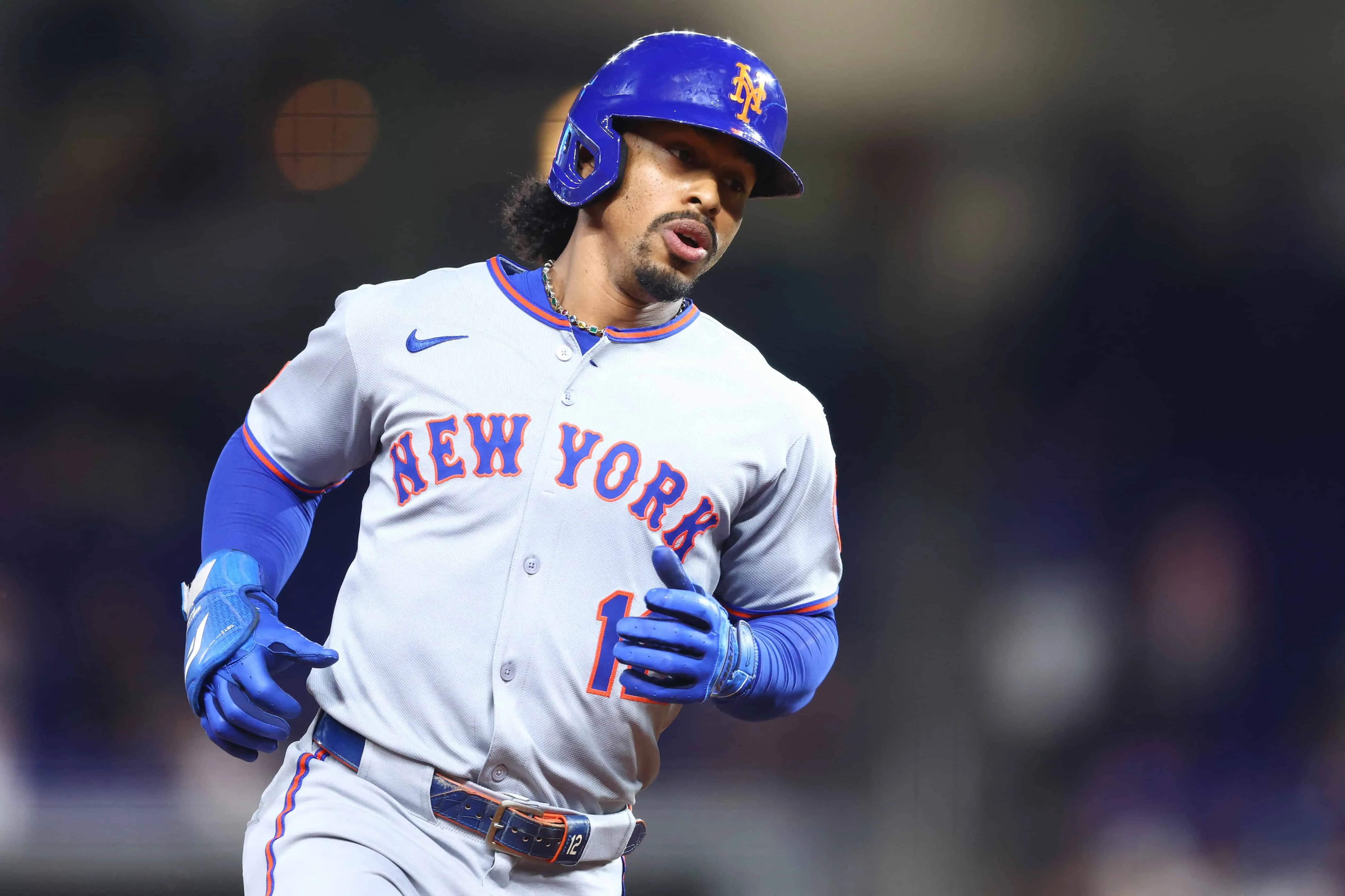 Kodai Senga en el bullpen de los Mets