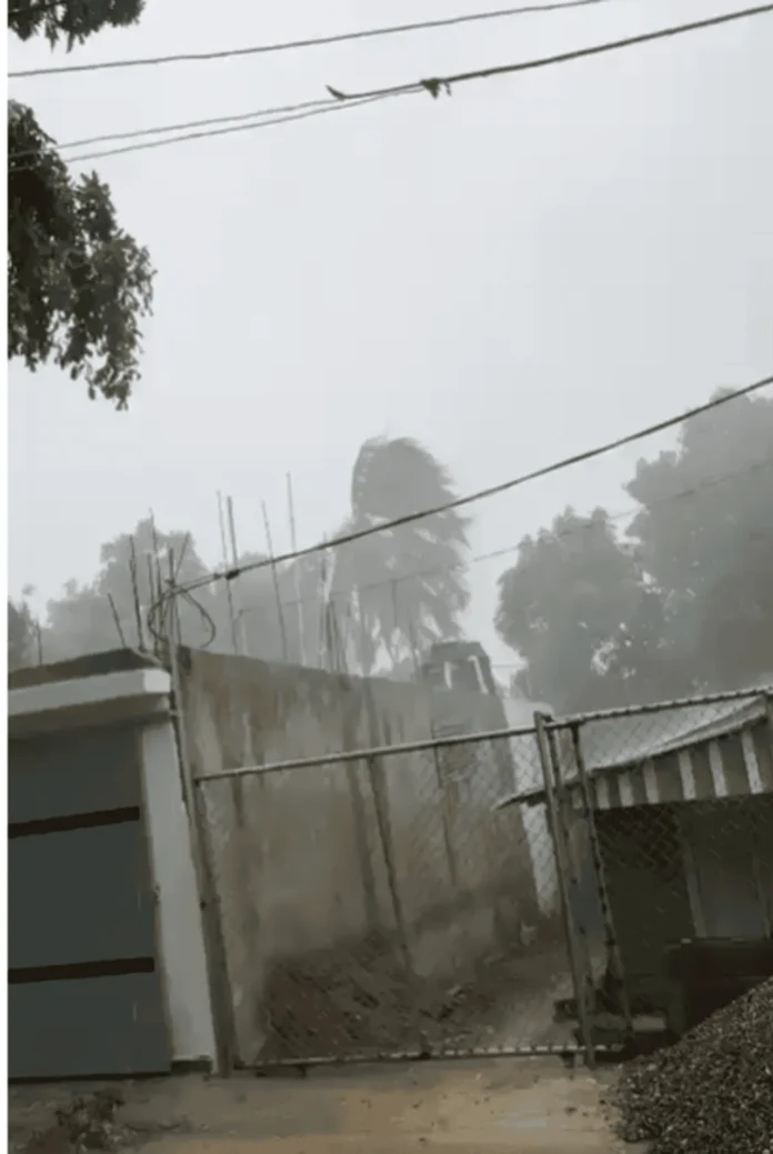 Cortes de energía en Dajabón por lluvias.