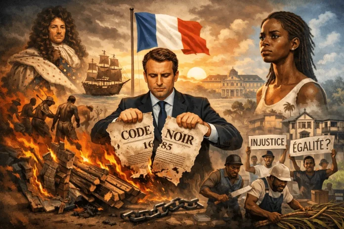 Francia reconoce su deuda histórica por esclavitud.