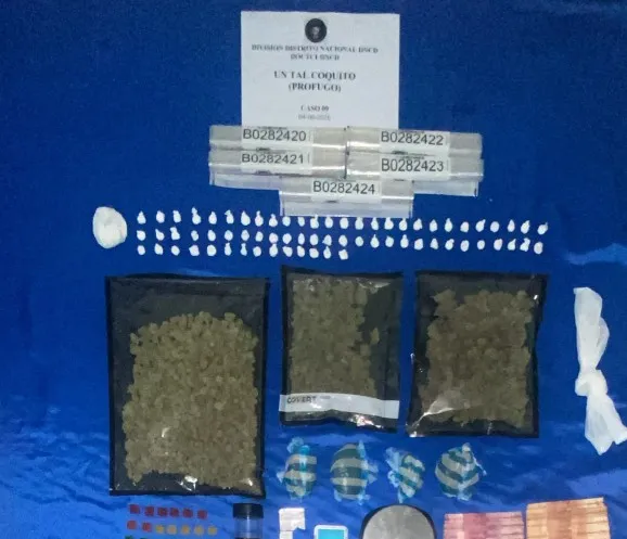 Incautación de drogas y arrestos en operativos