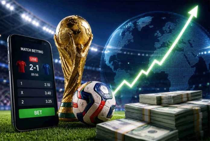 Apuestas en línea aumentan por Mundial 2026