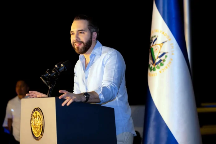 Inscripción de precandidatura de Bukele