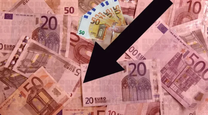 Euro baja a 1,1550 dólares hoy