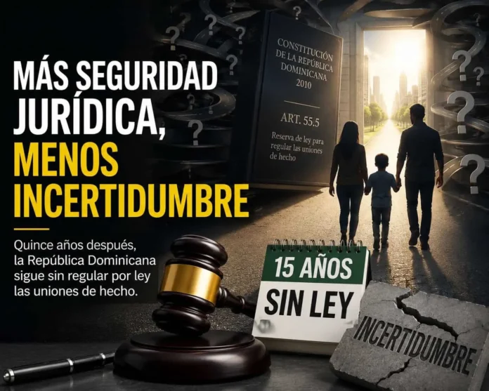 Incertidumbre legal sobre uniones de hecho.