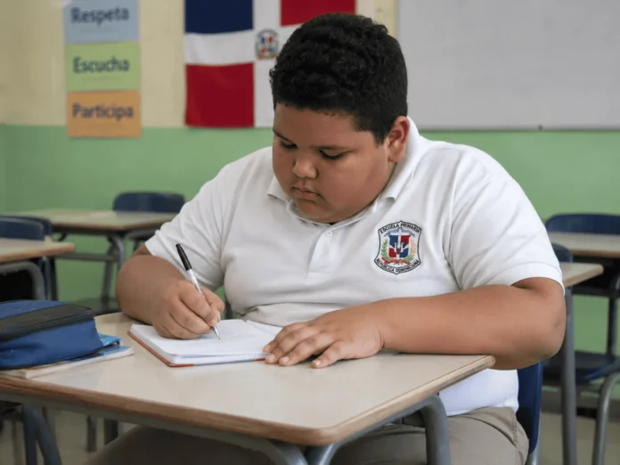 Estudiantes dominicanos con sobrepeso y obesidad