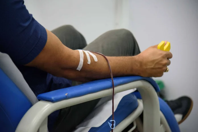 Destino de sangre no utilizada en cirugías