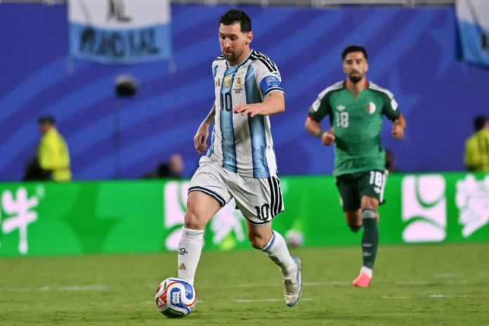 Messi busca récord de goles en Mundial.