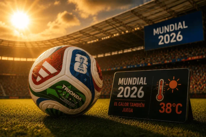 Calor extremo afecta Mundial 2026 rendimiento.