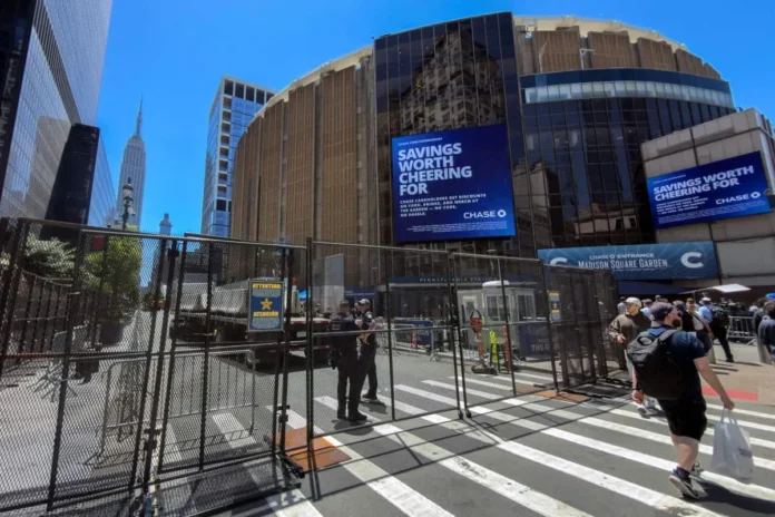 Cierre de calles en Nueva York NBA