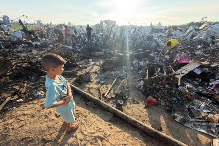 Bombardeo en Gaza causa muertes trágicas.
