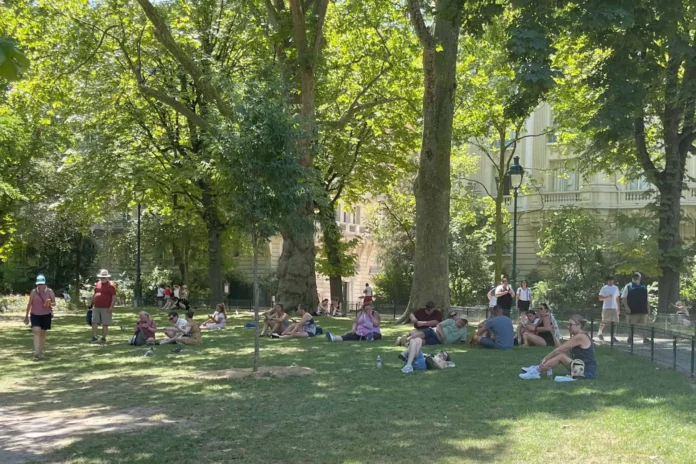 Prohibición de alcohol en París por calor.