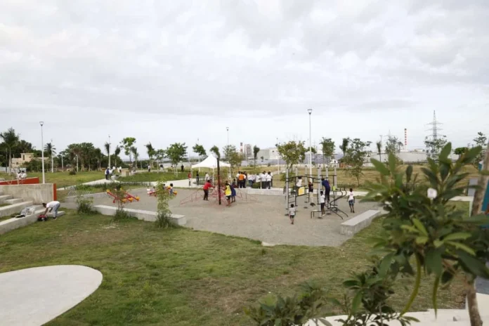 Inauguración del Boulevard de la Salud en Haina