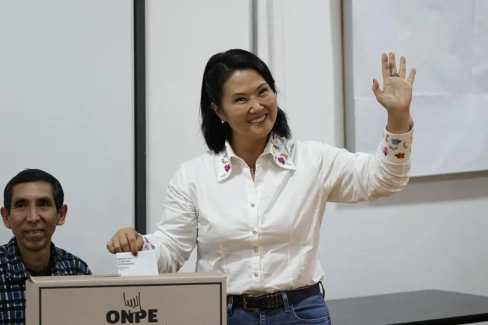 Fujimori y Sánchez en elecciones peruanas 2023