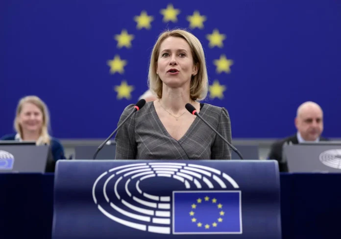 Kaja Kallas aboga por diálogo con Israel.