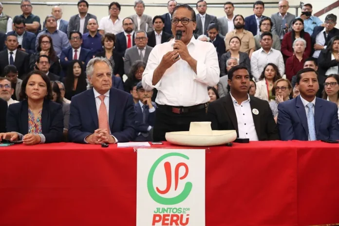 Roberto Sánchez candidato presidencial Perú 2023