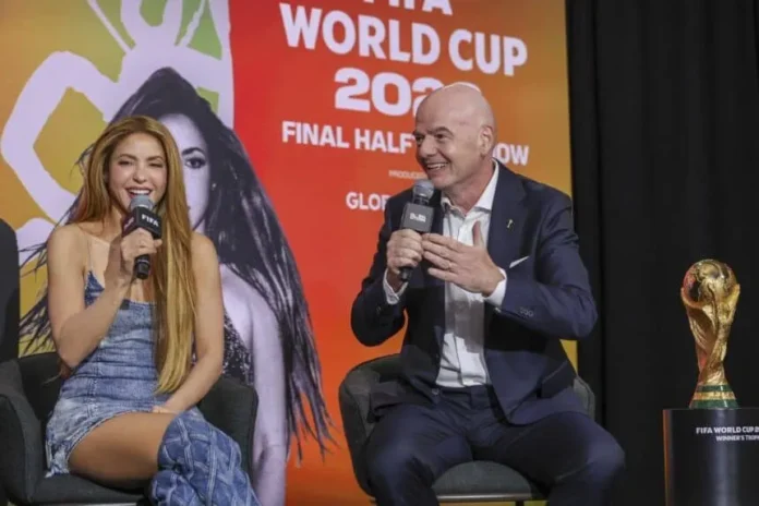 Shakira presenta 'Dai Dai' en el Mundial