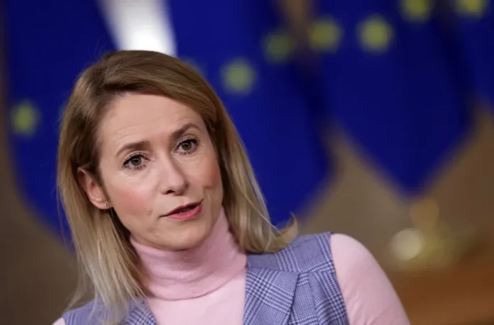 Kaja Kallas advierte sobre riesgo de guerra.