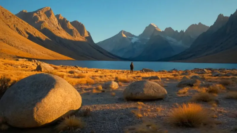 Soledad ante la inmensidad del atardecer