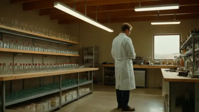 Científico demuestra la conductividad eléctrica en laboratorio