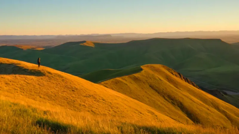 Soledad ante la inmensidad del atardecer