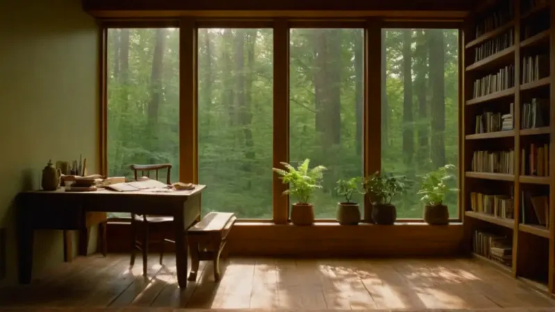 Estudio concentrado a la luz del sol