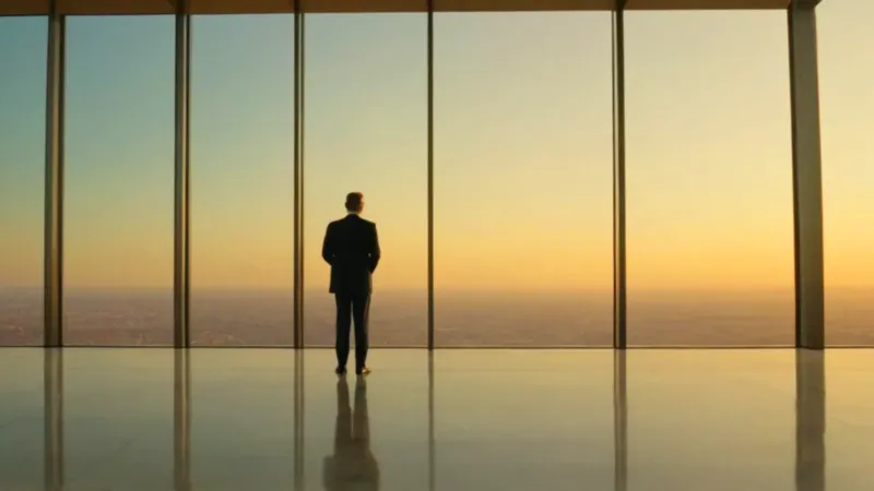 Contempla la ciudad al atardecer