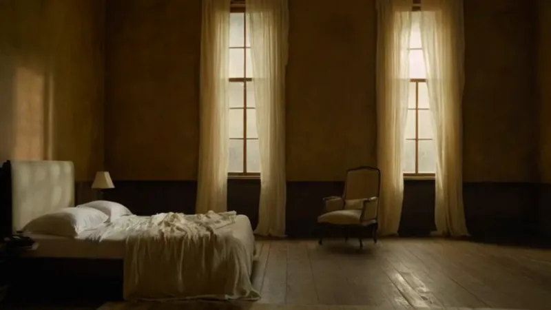 Una figura solitaria añora un abrazo