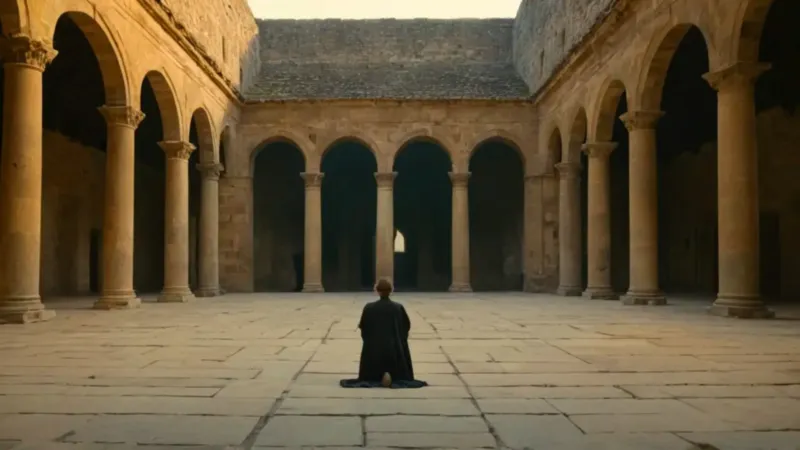 Soledad iluminada en la inmensa oscuridad