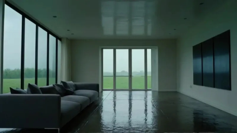 sonar con lluvia dentro de la casa_utyy