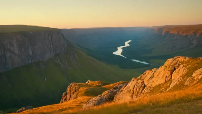 Una figura solitaria ante la inmensidad