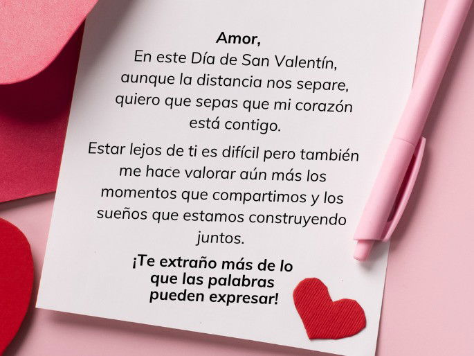 cartas de amor para san valentin textos para enamorar