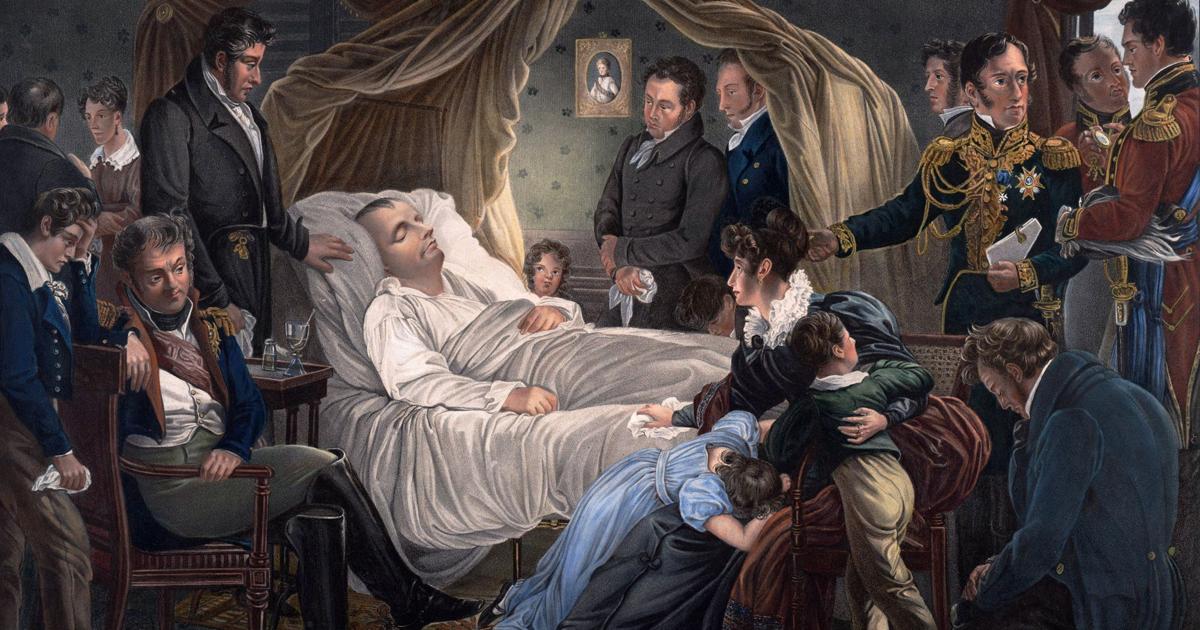 como y cuando murio napoleon la historia de su caida