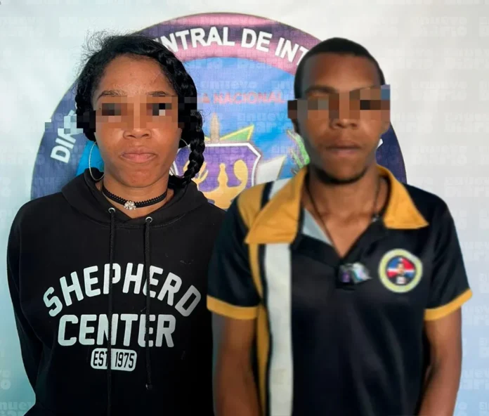 Detenidos y drogas incautadas en Yamasá.