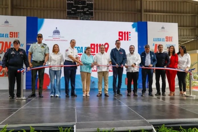 Inauguración del Sistema 9-1-1 en Constanza.