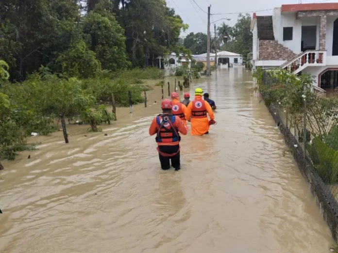 Inundaciones en provincias de República Dominicana febrero 2023