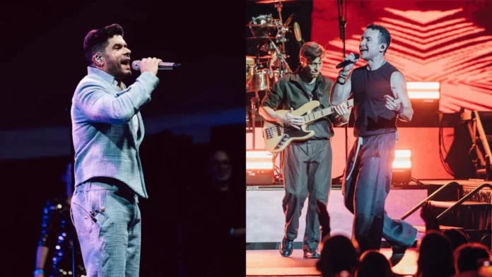 Jerry Rivera y Fonseca en Premios Soberano.
