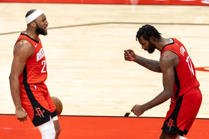 Rockets celebran victoria sobre Lakers en playoffs