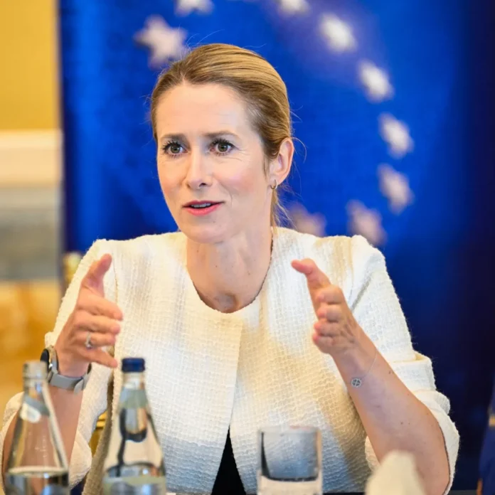 Kaja Kallas propone medidas para presionar a Israel.