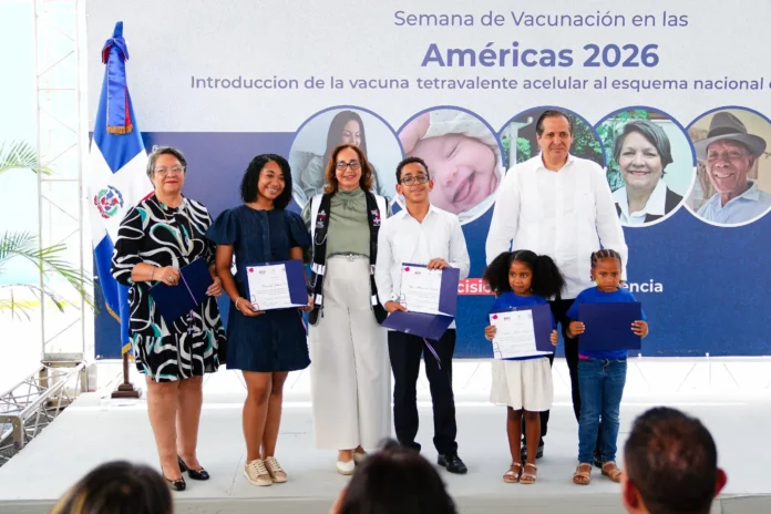 Vacuna tetravalente acelular para niños.