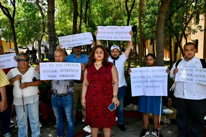 Protesta por reapertura del Cecapci.