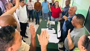 Juramentación de equipos en cuatro municipios.